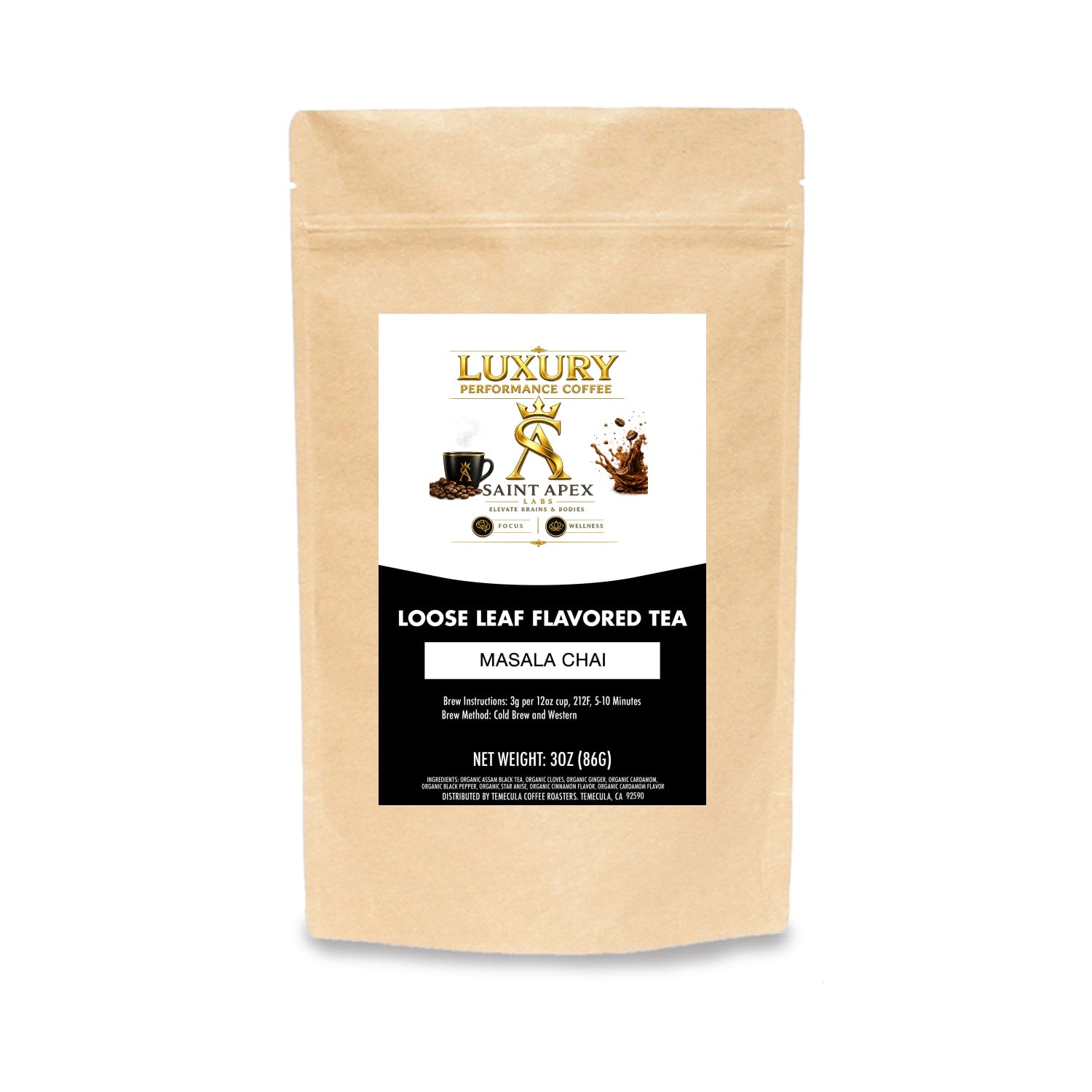 Masala Chai Indian Spiced Tea Full Bodied Aromatic Blend